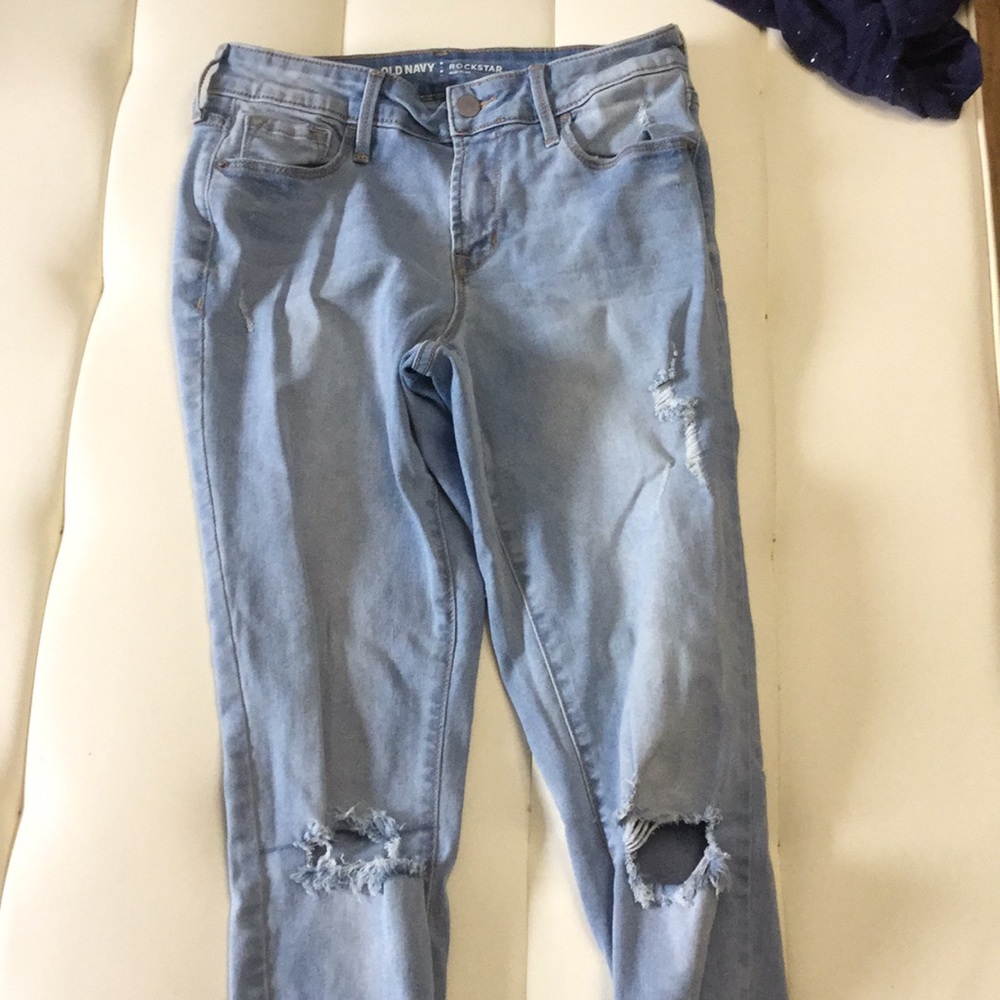 Mid-Rise Rockstar Jeans from Old Navy